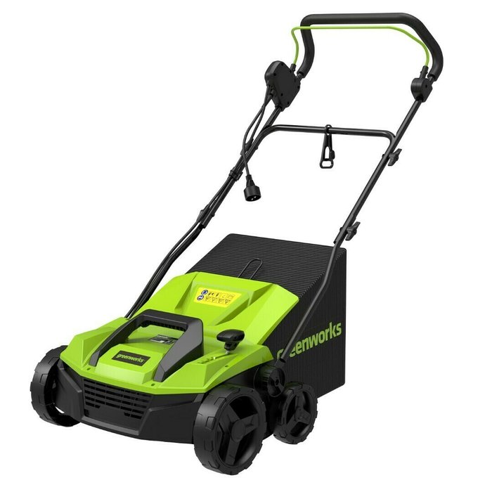 Аэратор-скарификатор электрический Greenworks GDT15, 1500 Вт